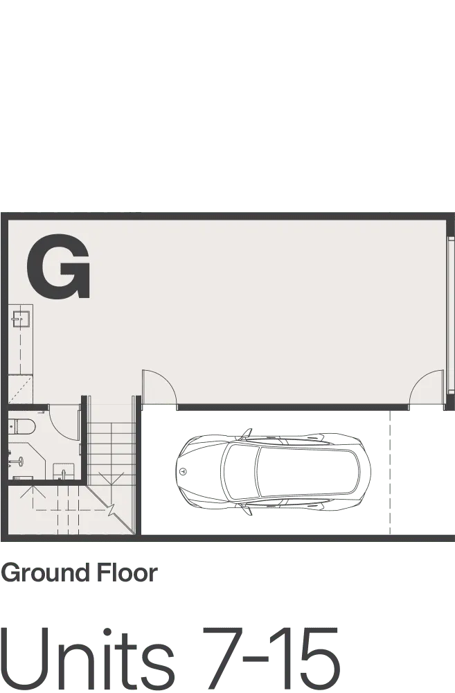 Typical unit floor plan 3